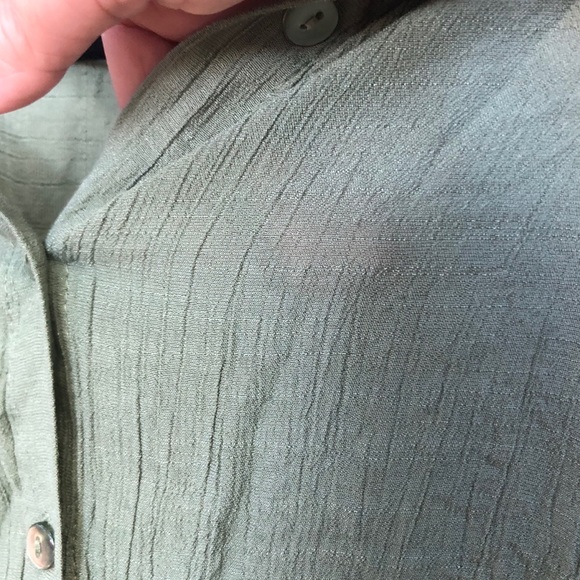 Mlle Gabrielle Olive Green Casual Dress size 2x - Picture 3 of 9